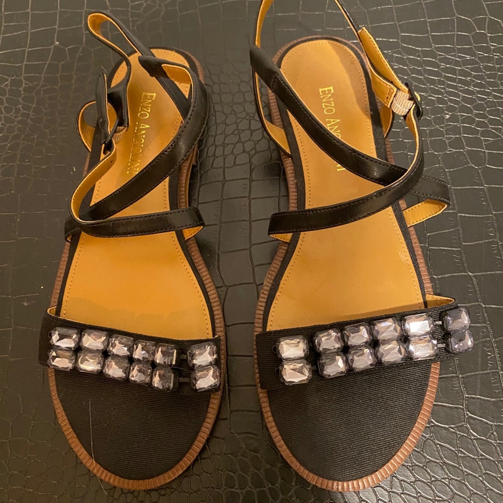 Enzo Angiolini gemstone sandals